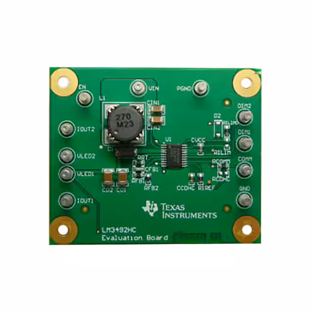 LM3492HCEVM Texas Instruments  Cartes d'évaluation - Pilotes LED